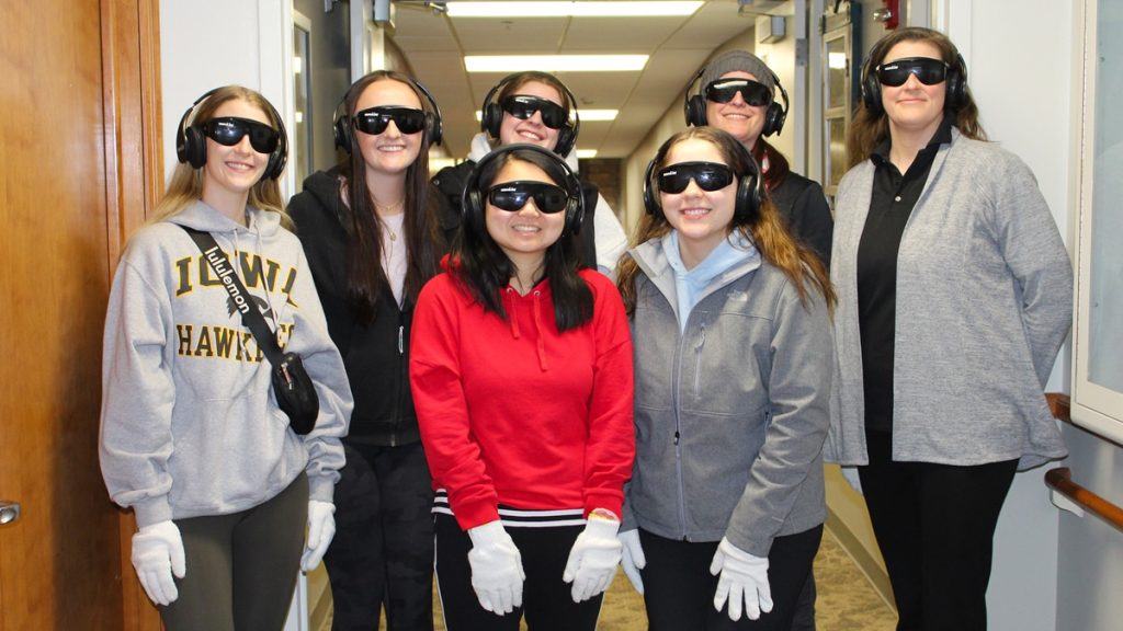 Oaknoll Dementia Live Wearing Gear