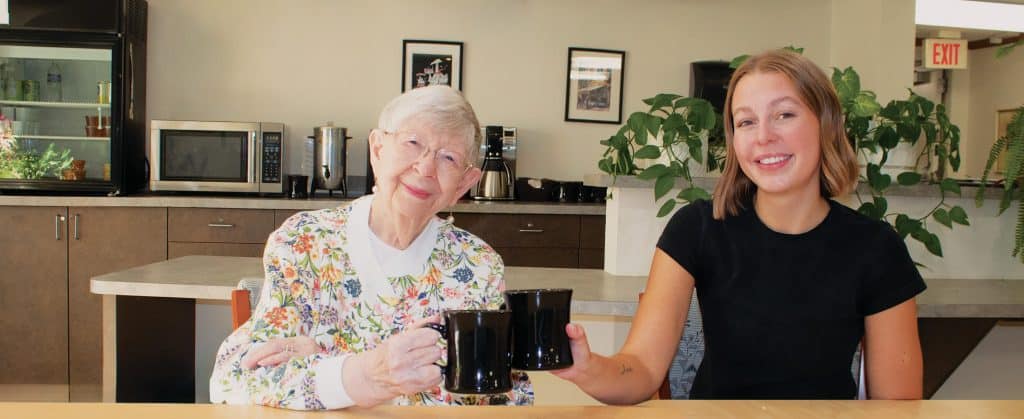 Oaknoll Support and Volunteer Coffee Time